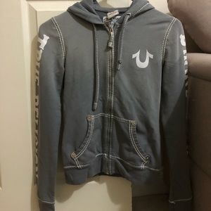 True religion zip up